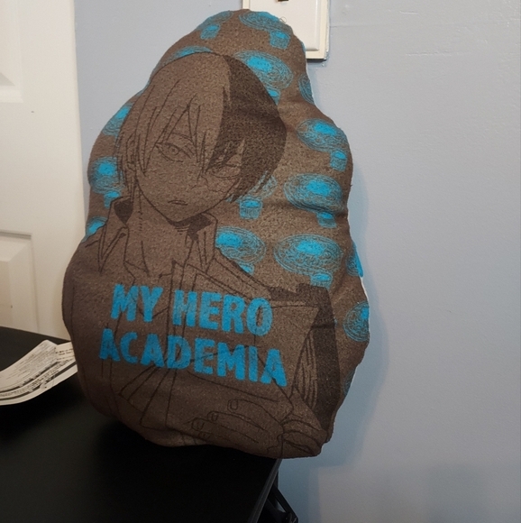 Prize Cushion Pillow NWT 16in Character Shoto Todoroki Ichibacnkuji My Hero Acad - Picture 4 of 4